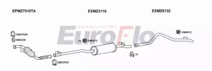 Система выпуска ОГ EuroFlo MZSPR21D 9050B